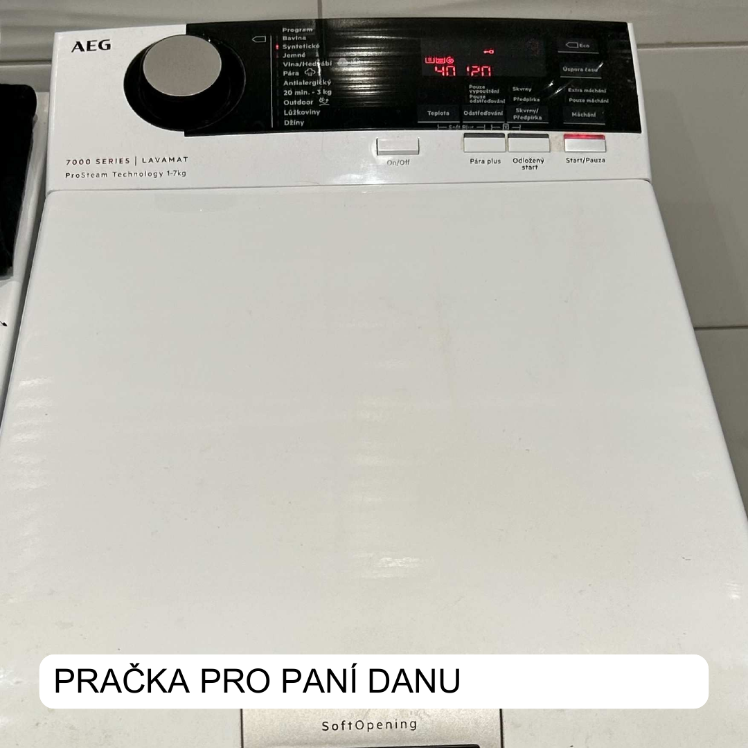 Pračka pro paní Danu