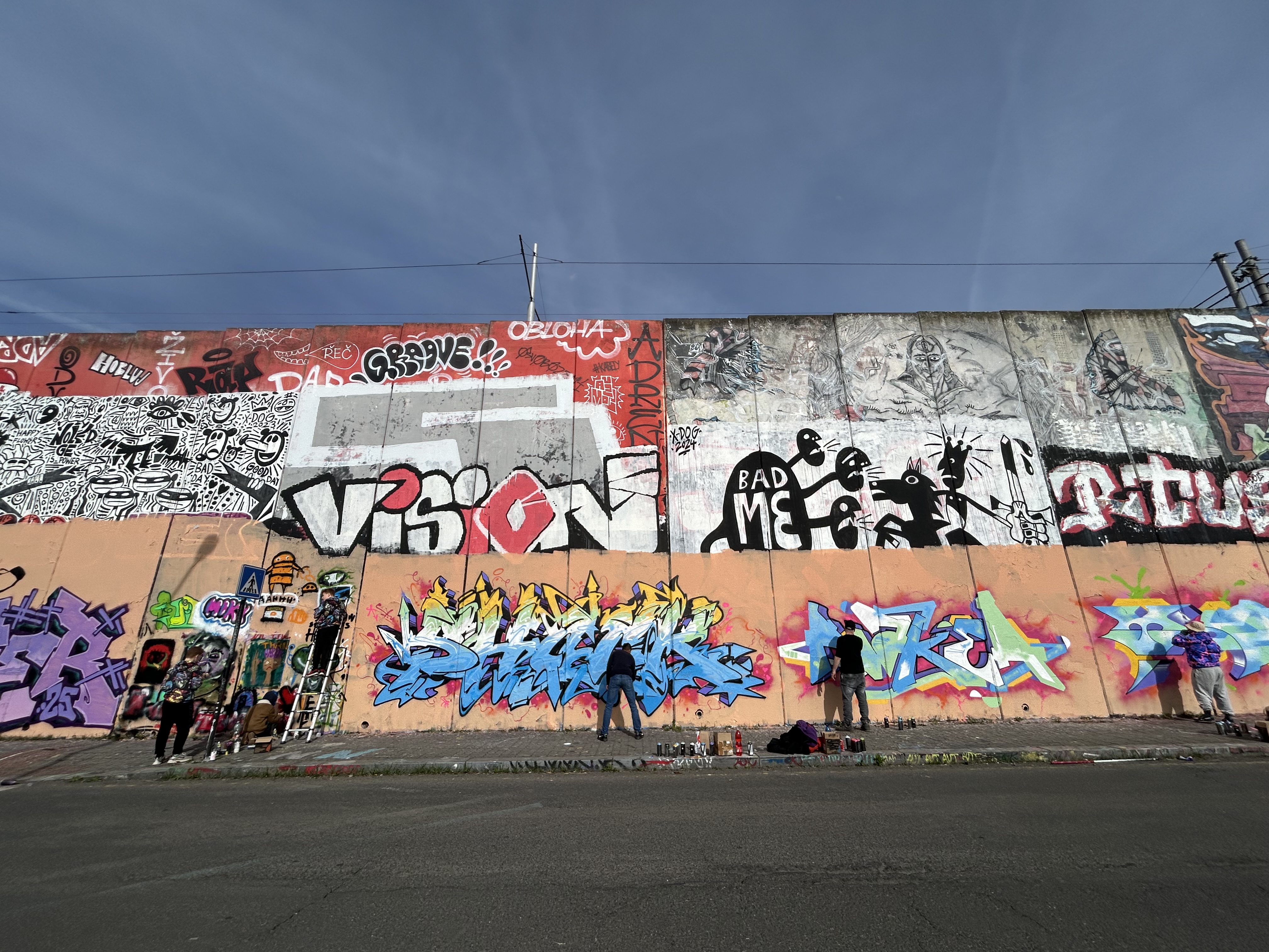 Akce na Orionce Graffiti Wall