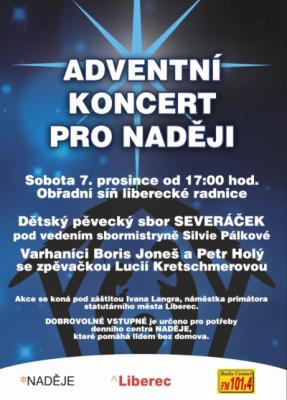 Benefiční koncert pro NADĚJI