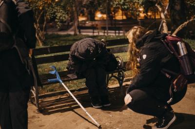 Pandemii i mrazu navzdory. NADĚJE v zimě bojuje o každý lidský život