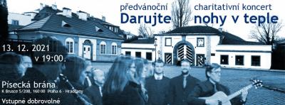 S hudebním zážitkem DARUJTE NOHY V TEPLE