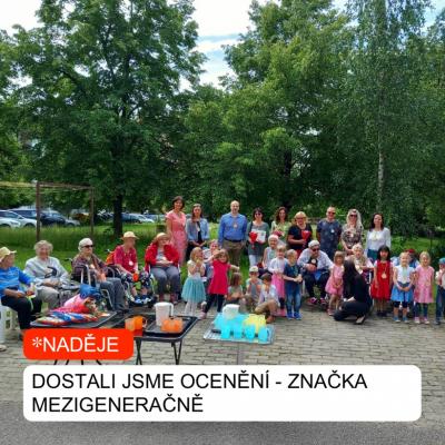 OCENĚNÍ - ZNAČKA MEZIGENERAČNĚ