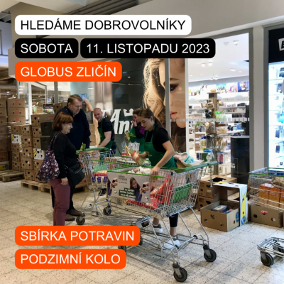 Hledáme dobrovolníky na Sbírku potravin