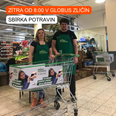 Sbírka potravin už zítra