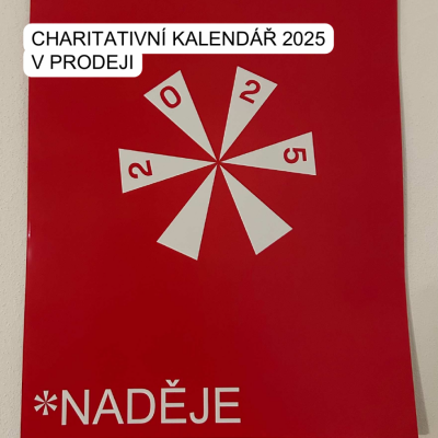 Charitativní kalendář NADĚJE je na našem e-shopu