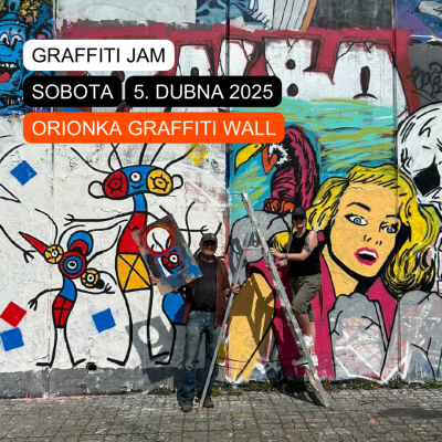 Graffiti jam na Orionce