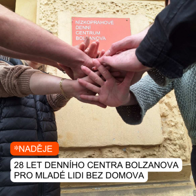 Slavíme 28 let pomoci mladým lidem bez domova