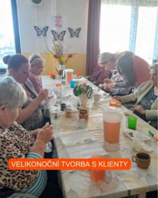 VELIKONOČNÍ TVOŘENÍ S KLIENTY