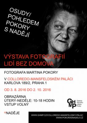 „Lidé bez domova“ v Colloredo-Mansfeldském paláci