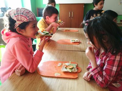 Děti z azylového domu se vzdělávaly v oblasti zdravého stravování