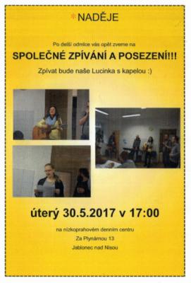 Zpívání 30.5.2017