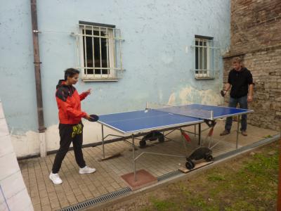 Ženy z azylového domu reprezentovaly na turnaji v ping pongu