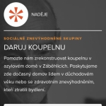 Darovali jste koupelnu. Děkujeme!