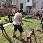 Sportovní hry v Sociálně terapeutické dílně
