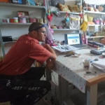 Beseda klienta o modelářství v Sociálně terapeutické dílně