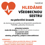 Hledáme všeobecnou sestru