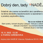 Dobrý den, tady NADĚJE