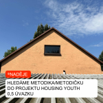 Hledáme metodika/metodičku projektu Housing Youth