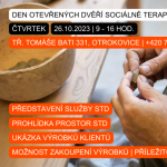 Pozvánka na den otevřených dveří sociálně terapeutické dílny