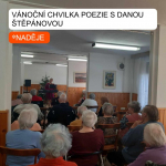 VÁNOČNÍ CHVILKA POEZIE S DANOU ŠTĚPÁNOVOU