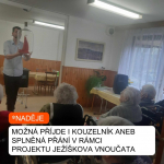 SPNĚNÉ PŘÁNÍ DÍKY PROJEKTU JEŽÍŠKOVA VNOUČATA 