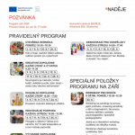 Program komunitního centra - září 2024