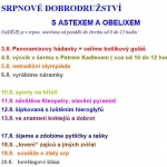 Konkrétní program v srpnu