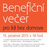 Adventní benefice na pomoc lidem bez domova