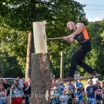 NADĚJI v Nedašově podpořili sportovní dřevorubci